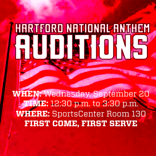 National Anthem Auditions University of Hartford